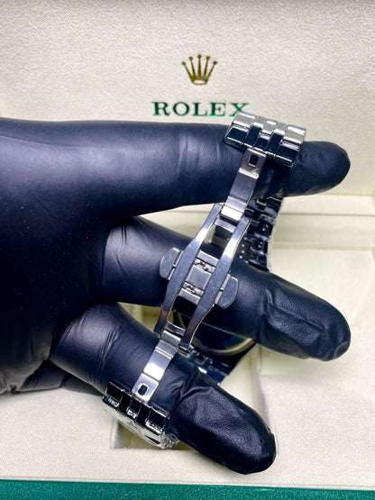 RLX Land Dweller With White Dial & Master Lock