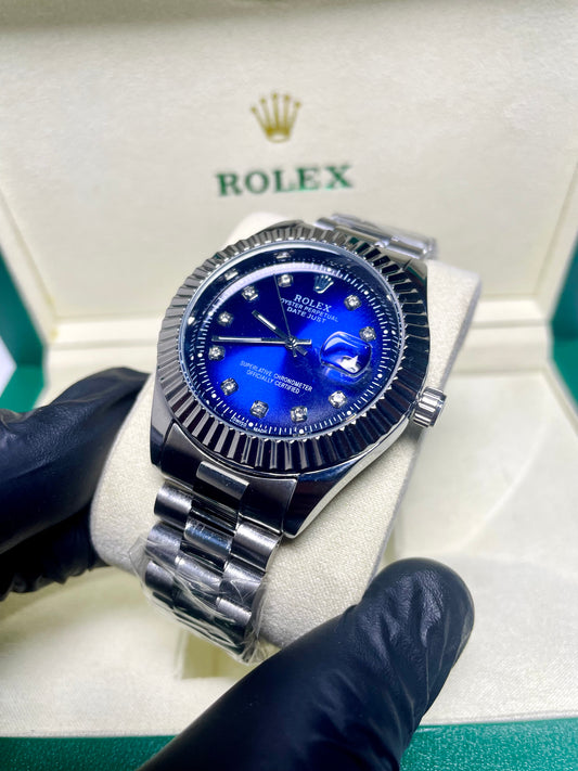 RLX Jublie Chain Blue Dial