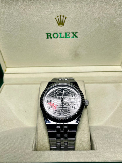 RLX Land Dweller With White Dial & Master Lock